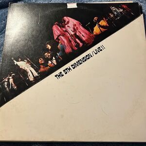 The 5th Dimension "Live" original Gatefold Double LP 1971, Bell Records 9000